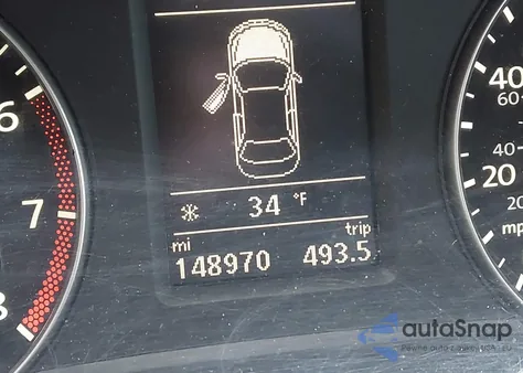 2015 Volkswagen Passat 1.8T Se из США, поврежденный, VIN 1VWBT7A33FC016912